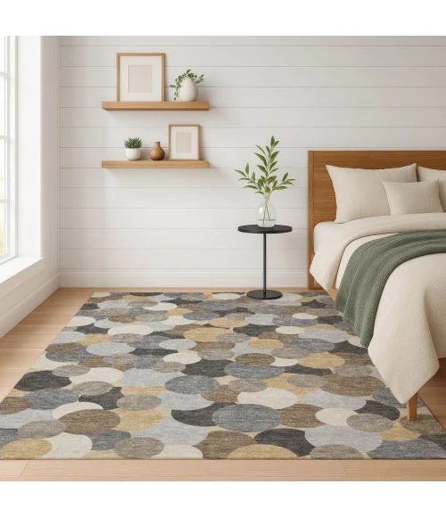 Addison Rugs Chantille Gray ACN2450 9ft. x 12ft. Rect. Rug