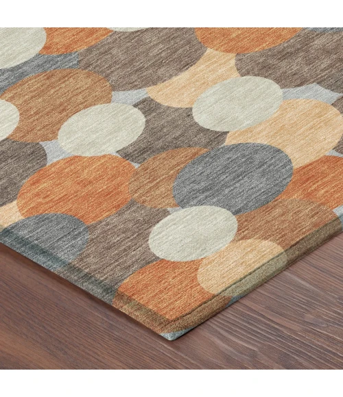 Addison Rugs Chantille Orange ACN2450 9ft. x 12ft. Rect. Rug