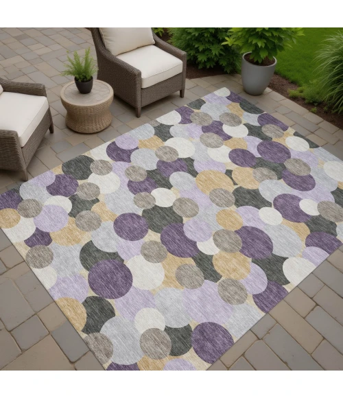 Addison Rugs Chantille Purple ACN2450 9ft. x 12ft. Rect. Rug