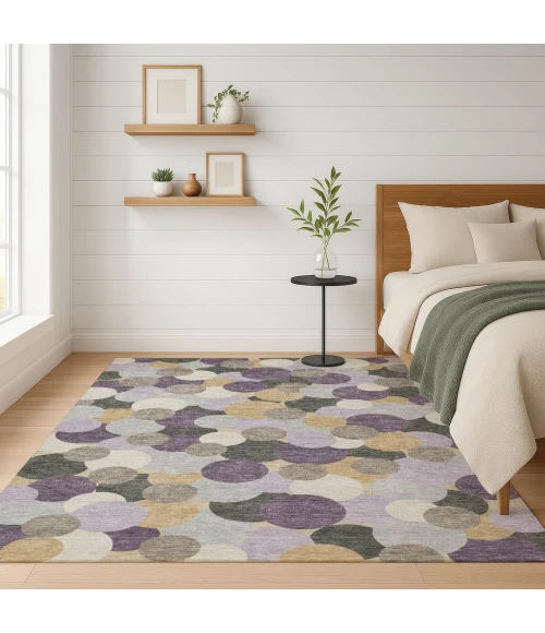 Addison Rugs Chantille Purple ACN2450 9ft. x 12ft. Rect. Rug