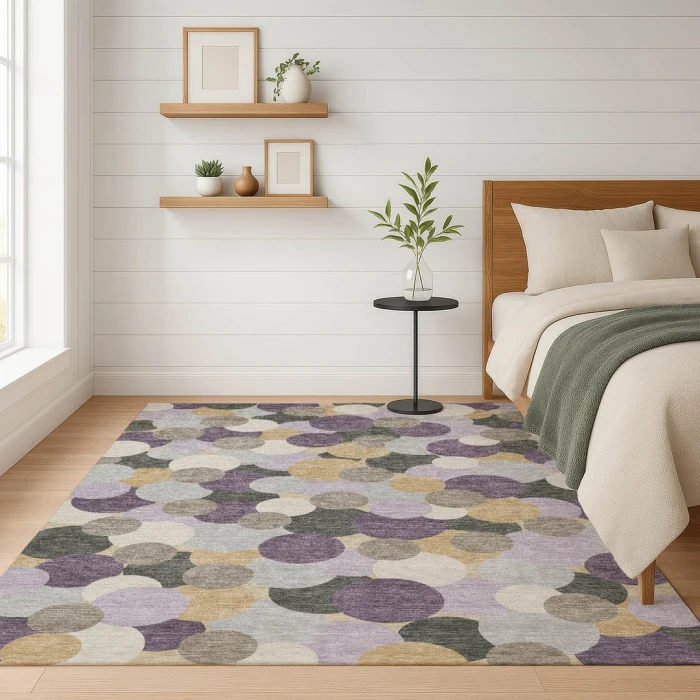 Addison Rugs Chantille Purple ACN2450 9ft. x 12ft. Rect. Rug