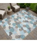 Addison Rugs Chantille Teal ACN2450 9ft. x 12ft. Rect. Rug