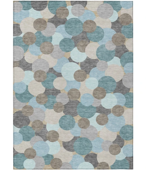 Addison Rugs Chantille Teal ACN2450 9ft. x 12ft. Rect. Rug