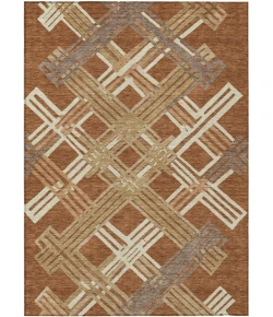 Addison Rugs Chantille Orange ACN2452 5ft. x 7ft.6in. Rect. Rug