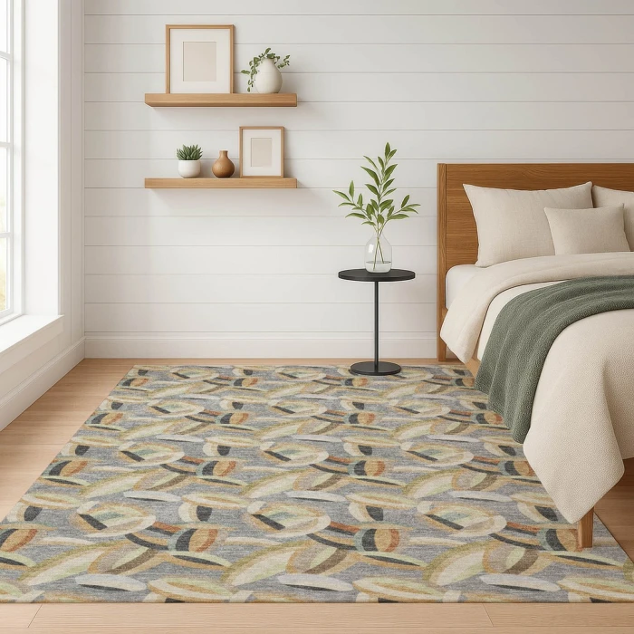 Addison Rugs Chantille Gray ACN2454 9ft. x 12ft. Rect. Rug