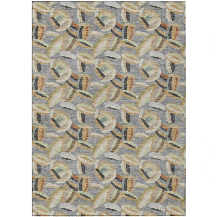 Addison Rugs Chantille Gray ACN2454 9ft. x 12ft. Rect. Rug