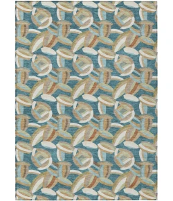 Addison Rugs Chantille Teal ACN2454 9ft. x 12ft. Rect. Rug