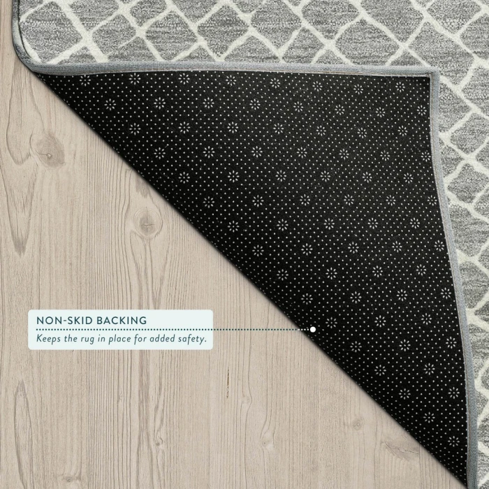 Addison Rugs Chantille Gray ACN2455 9ft. x 12ft. Rect. Rug