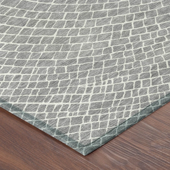 Addison Rugs Chantille Gray ACN2455 9ft. x 12ft. Rect. Rug