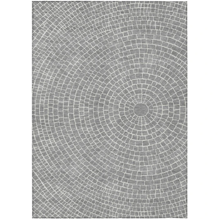 Addison Rugs Chantille Gray ACN2455 9ft. x 12ft. Rect. Rug