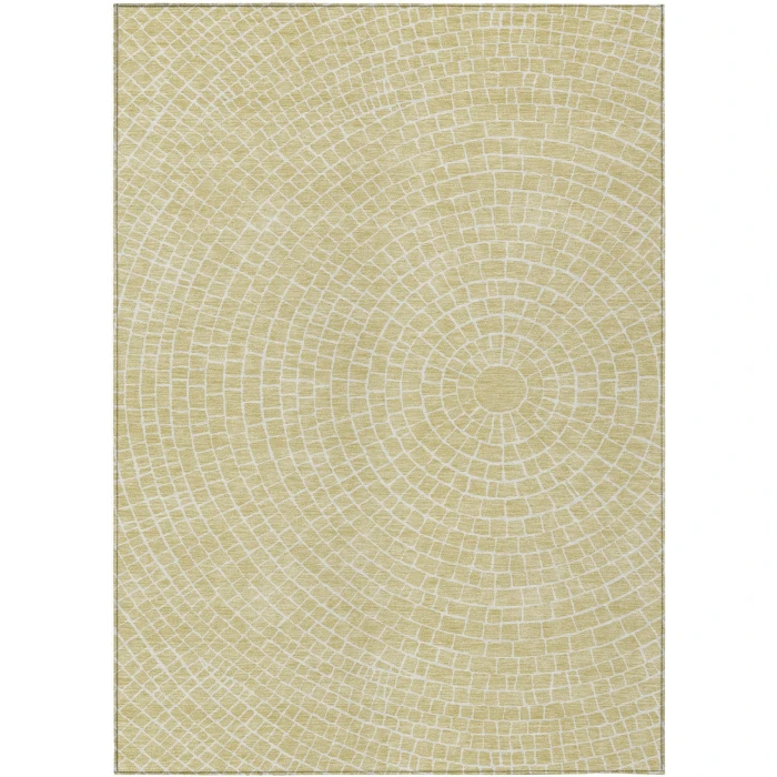 Addison Rugs Chantille Gold ACN2455 9ft. x 12ft. Rect. Rug