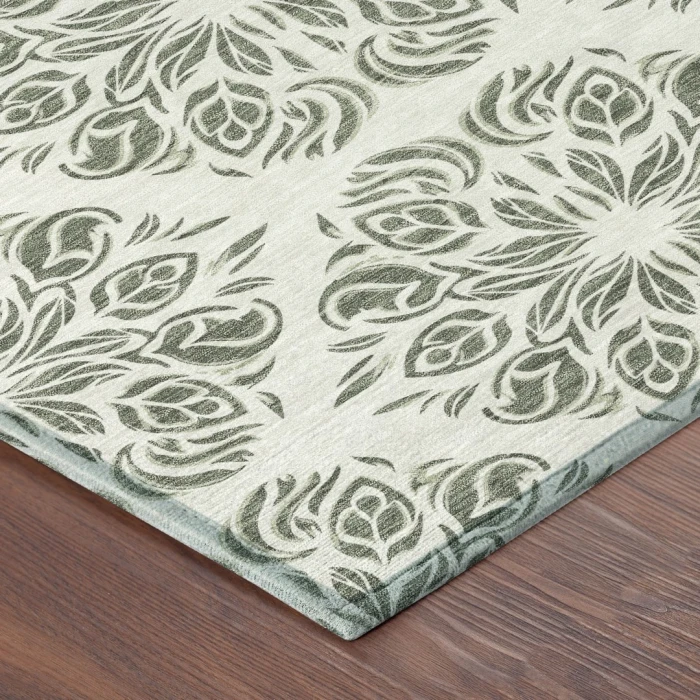 Addison Rugs Chantille Green ACN2456 5ft. x 7ft.6in. Rect. Rug