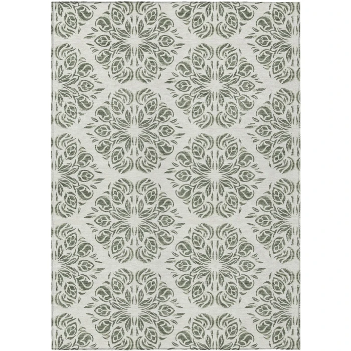 Addison Rugs Chantille Green ACN2456 5ft. x 7ft.6in. Rect. Rug