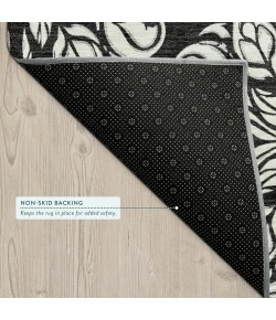 Addison Rugs Chantille Black ACN2456 5ft. x 7ft.6in. Rect. Rug