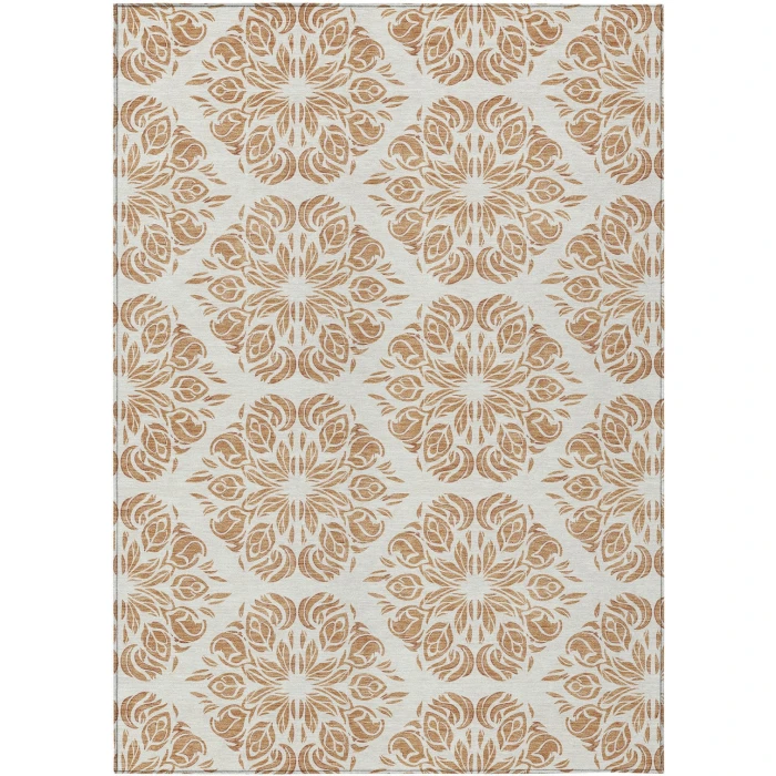 Addison Rugs Chantille Orange ACN2456 5ft. x 7ft.6in. Rect. Rug