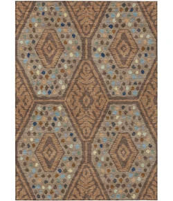 Addison Rugs Chantille Orange ACN2457 5ft. x 7ft.6in. Rect. Rug