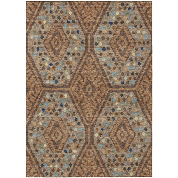 Addison Rugs Chantille Orange ACN2457 5ft. x 7ft.6in. Rect. Rug