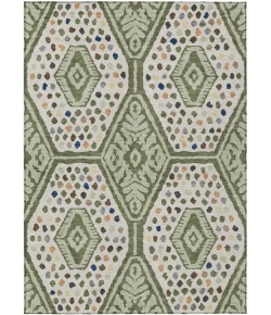 Addison Rugs Chantille Green ACN2457 5ft. x 7ft.6in. Rect. Rug