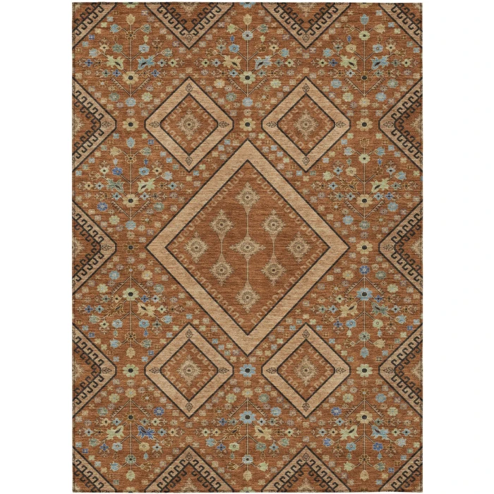Addison Rugs Chantille Orange ACN2459 5ft. x 7ft.6in. Rect. Rug