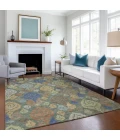 Addison Rugs Chantille Green ACN2460 9ft. x 12ft. Rect. Rug