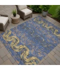 Addison Rugs Chantille Blue ACN2461 9ft. x 12ft. Rect. Rug