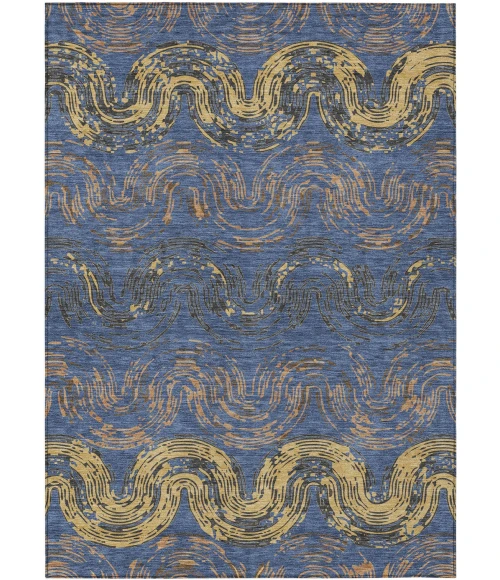 Addison Rugs Chantille Blue ACN2461 9ft. x 12ft. Rect. Rug