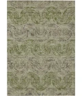 Addison Rugs Chantille Green ACN2461 9ft. x 12ft. Rect. Rug