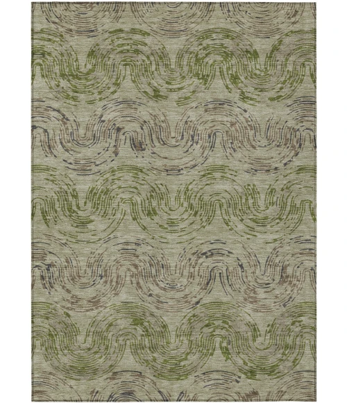Addison Rugs Chantille Green ACN2461 9ft. x 12ft. Rect. Rug