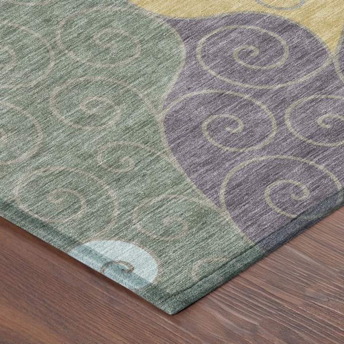 Addison Rugs Chantille Green ACN2464 8ft. x 10ft. Rect. Rug