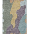 Addison Rugs Chantille Green ACN2464 8ft. x 10ft. Rect. Rug