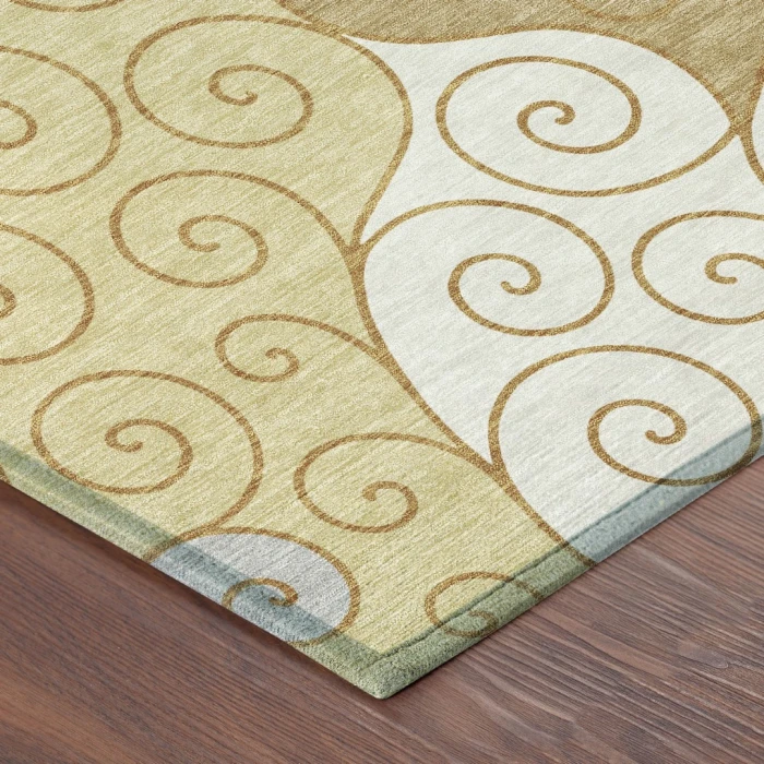Addison Rugs Chantille Gold ACN2464 5ft. x 7ft.6in. Rect. Rug