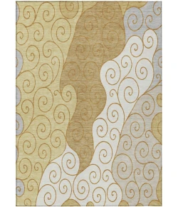 Addison Rugs Chantille Gold ACN2464 5ft. x 7ft.6in. Rect. Rug