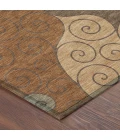 Addison Rugs Chantille Orange ACN2464 9ft. x 12ft. Rect. Rug