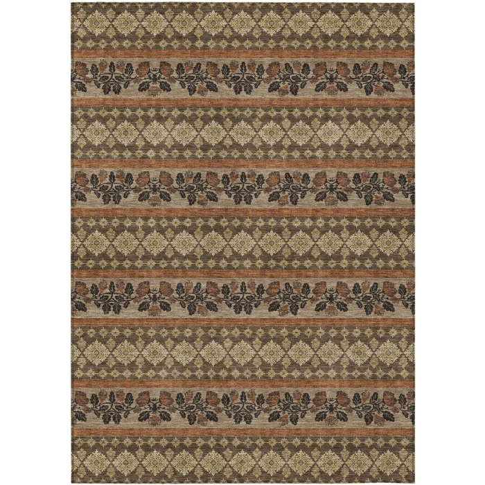 Addison Rugs Chantille Brown ACN2465 8ft. x 10ft. Rect. Rug
