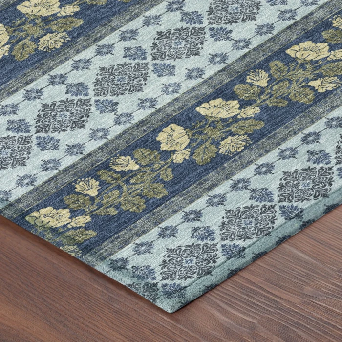 Addison Rugs Chantille Blue ACN2465 8ft. x 10ft. Rect. Rug