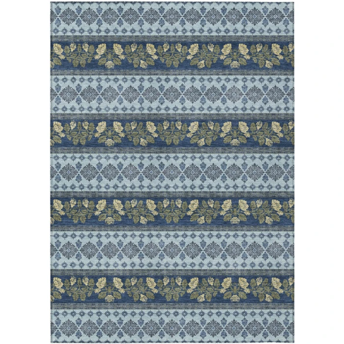 Addison Rugs Chantille Blue ACN2465 8ft. x 10ft. Rect. Rug