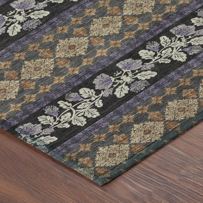 Addison Rugs Chantille Purple ACN2465 9ft. x 12ft. Rect. Rug