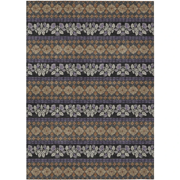 Addison Rugs Chantille Purple ACN2465 9ft. x 12ft. Rect. Rug