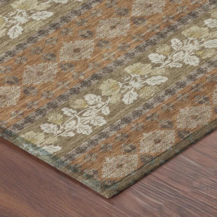 Addison Rugs Chantille Orange ACN2465 5ft. x 7ft.6in. Rect. Rug