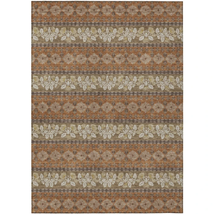 Addison Rugs Chantille Orange ACN2465 5ft. x 7ft.6in. Rect. Rug