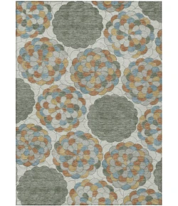 Addison Rugs Chantille Green ACN2466 9ft. x 12ft. Rect. Rug
