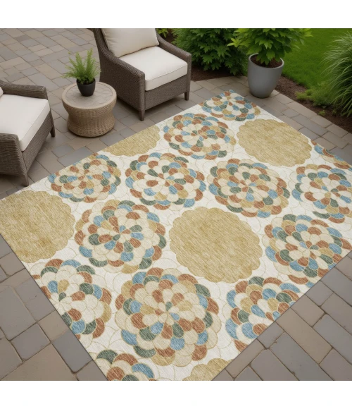 Addison Rugs Chantille Brown ACN2466 5ft. x 7ft.6in. Rect. Rug
