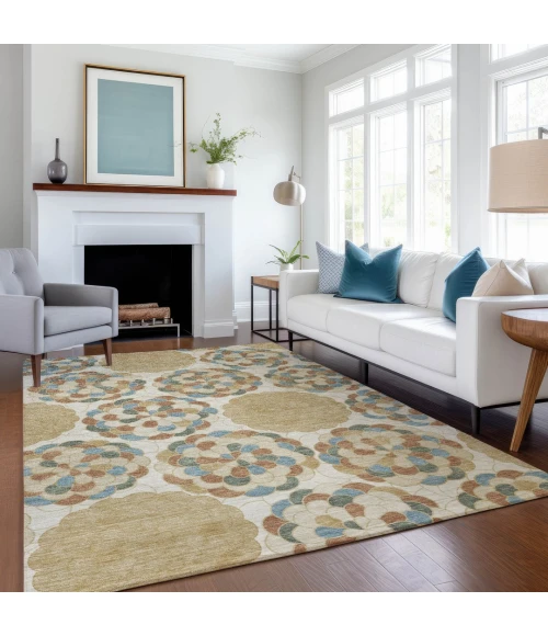 Addison Rugs Chantille Brown ACN2466 5ft. x 7ft.6in. Rect. Rug