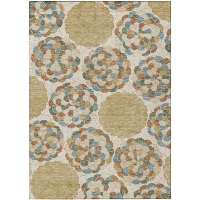 Addison Rugs Chantille Brown ACN2466 9ft. x 12ft. Rect. Rug