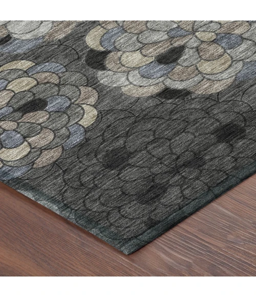 Addison Rugs Chantille Black ACN2466 5ft. x 7ft.6in. Rect. Rug