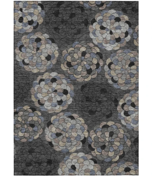 Addison Rugs Chantille Black ACN2466 5ft. x 7ft.6in. Rect. Rug