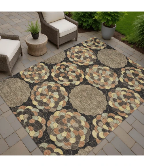 Addison Rugs Chantille Brown ACN2466 5ft. x 7ft.6in. Rect. Rug