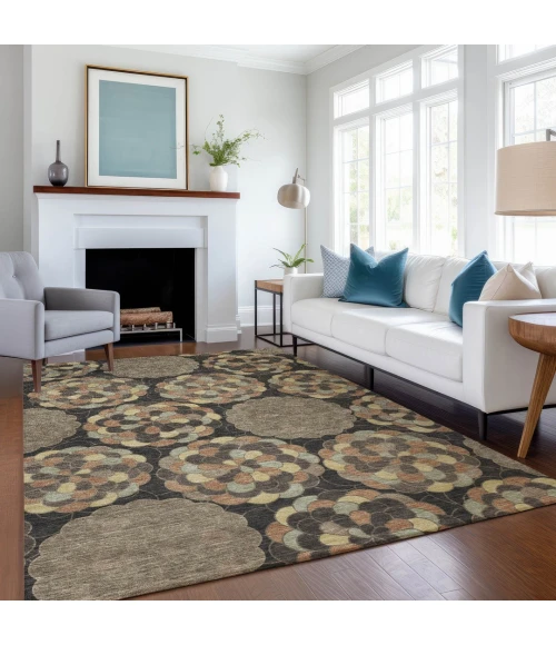 Addison Rugs Chantille Brown ACN2466 5ft. x 7ft.6in. Rect. Rug