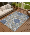 Addison Rugs Chantille Blue ACN2466 9ft. x 12ft. Rect. Rug