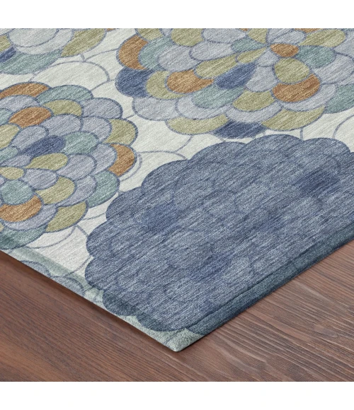 Addison Rugs Chantille Blue ACN2466 9ft. x 12ft. Rect. Rug
